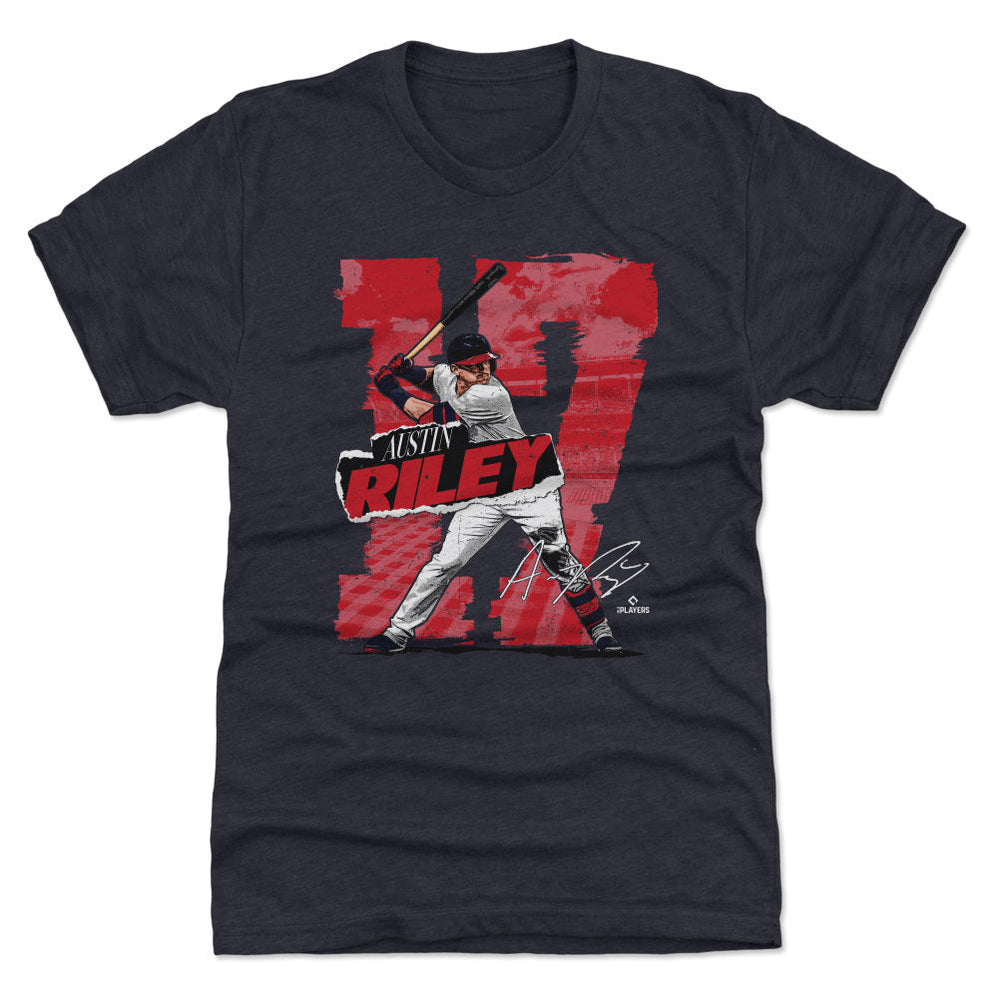 Austin Riley Atlanta Rough WHT (ONLINE ORDER ONLY)