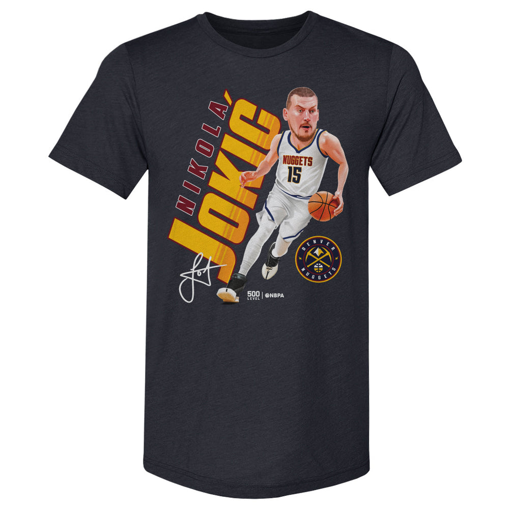 Nikola Jokic Denver Nuggets Caricature WHT (ONLINE ORDER ONLY)