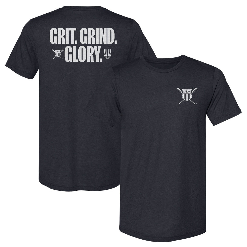 USRowing Emblem Glory F&B WHT (ONLINE ORDER ONLY)