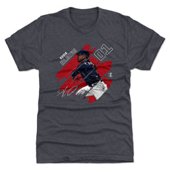 Ozzie Albies Stripes WHT (ONLINE ORDER ONLY)