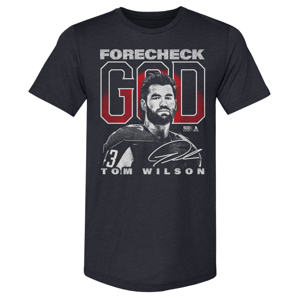 Tom Wilson Washington Forecheck God WHT (ONLINE ORDER ONLY)
