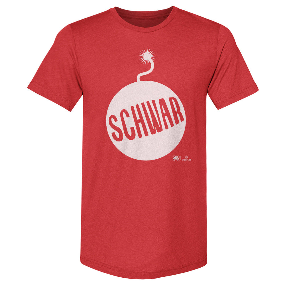 Kyle Schwarber Philadelphia Schwarbomb Vector WHT (ONLINE ORDER ONLY)
