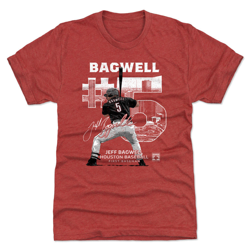 Jeff Bagwell Throwback Number WHT (ONLINE ORDER ONLY)