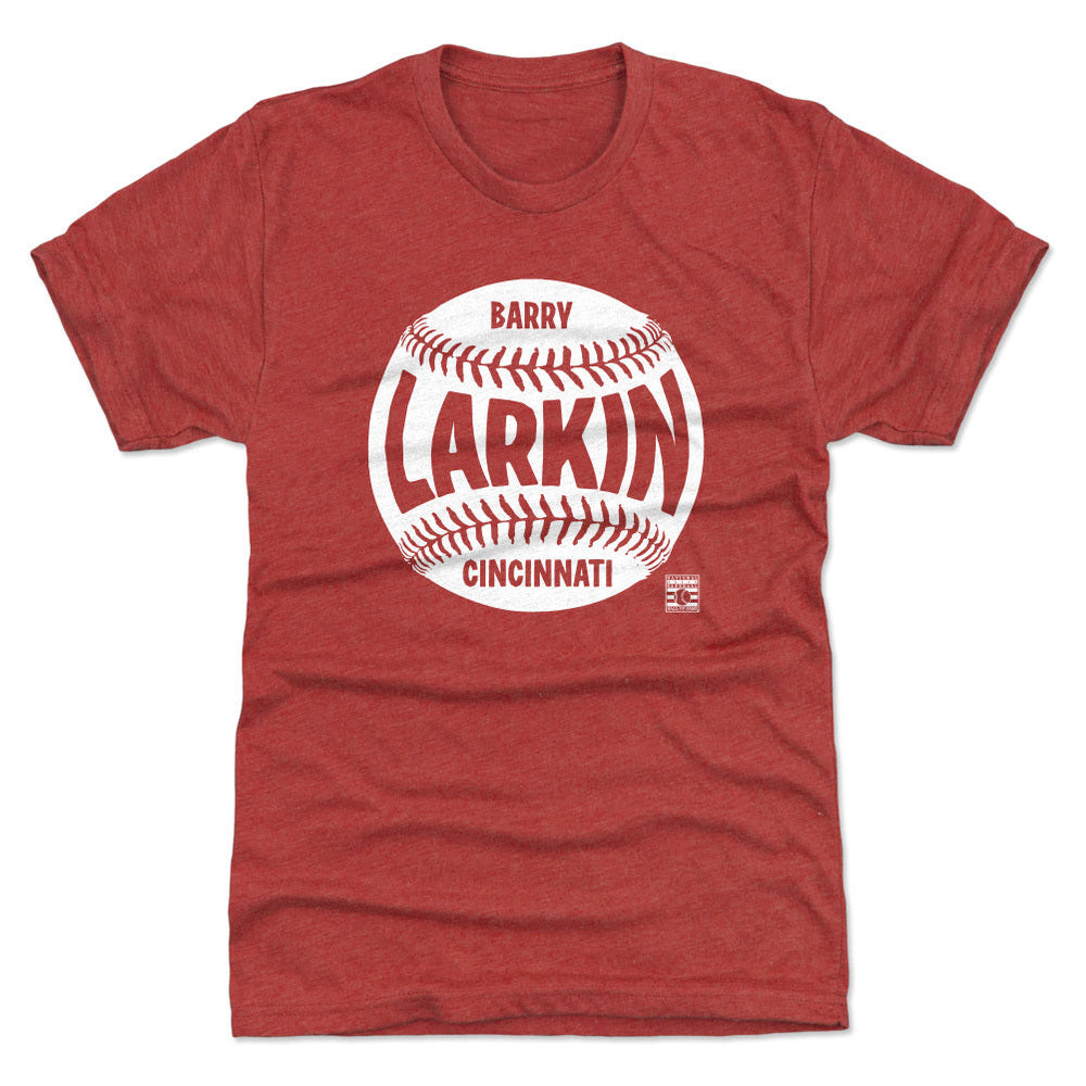 Barry Larkin Cincinnati Baseball WHT (ONLINE ORDER ONLY)