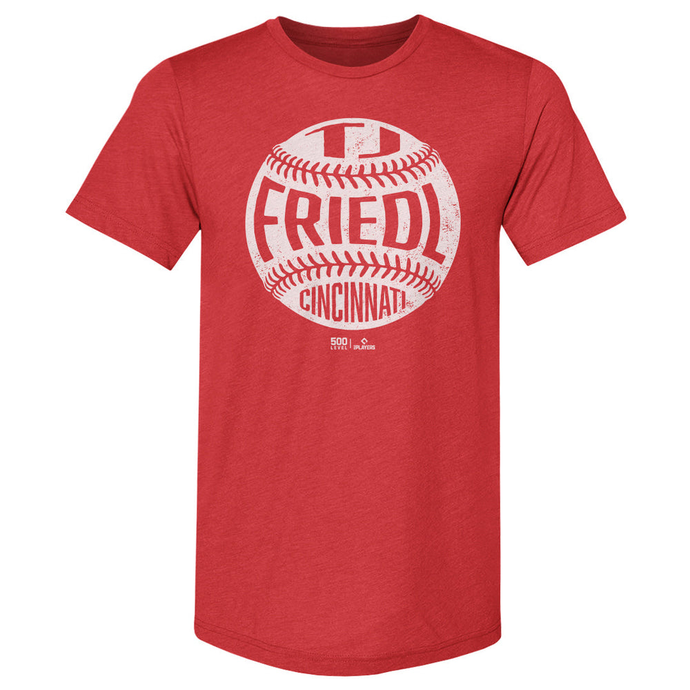 TJ Friedl Cincinnati Vintage Baseball WHT (ONLINE ORDER ONLY)