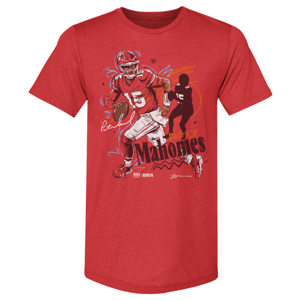 Patrick Mahomes Kansas City Scribble WHT (ONLINE ORDER ONLY)