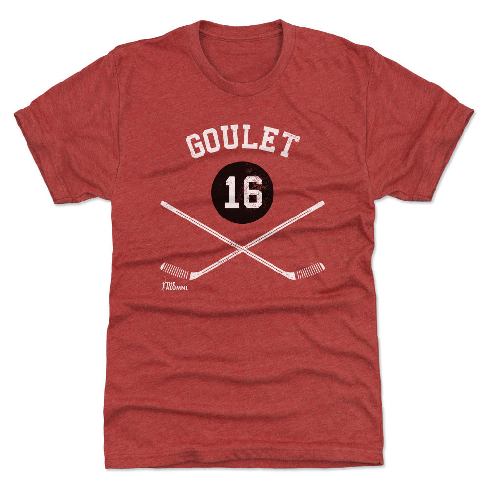Michel Goulet Chicago 16 Sticks WHT
