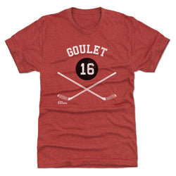 Michel Goulet Chicago 16 Sticks WHT