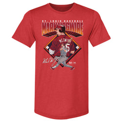 Mark McGwire St. Louis Baseball Diamond WHT (ONLINE ORDER ONLY)