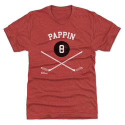 Jim Pappin Chicago 8 Sticks WHT