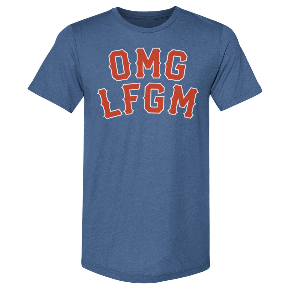 New York M Baseball OMG LFGM WHT (ONLINE ORDER ONLY)