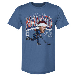 Connor McDavid Edmonton Cartoon Santa Hat WHT (ONLINE ORDER ONLY)