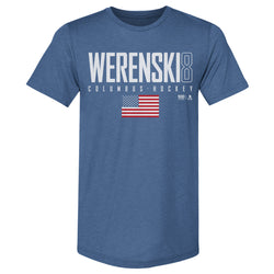 Zach Werenski Columbus USA Elite WHT (ONLINE ORDER ONLY)