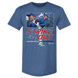 Anthony Rizzo Chicago C Strikeout WHT (ONLINE ORDER ONLY)