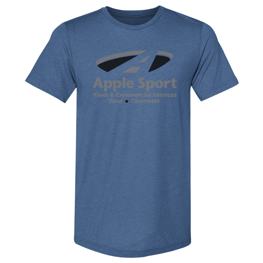 Apple Sport Crown Trio Logo 1 WHT (ONLINE ORDER ONLY)