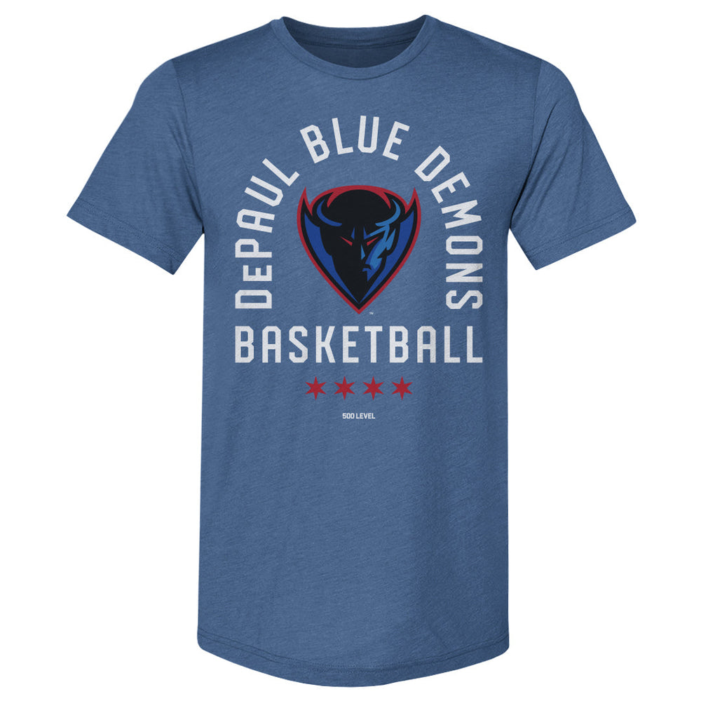DePaul Blue Demons Basketball Arc WHT (ONLINE ORDER ONLY)