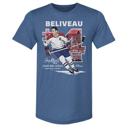 Jean Beliveau Montreal Throwback WHT (ONLINE ORDER ONLY)