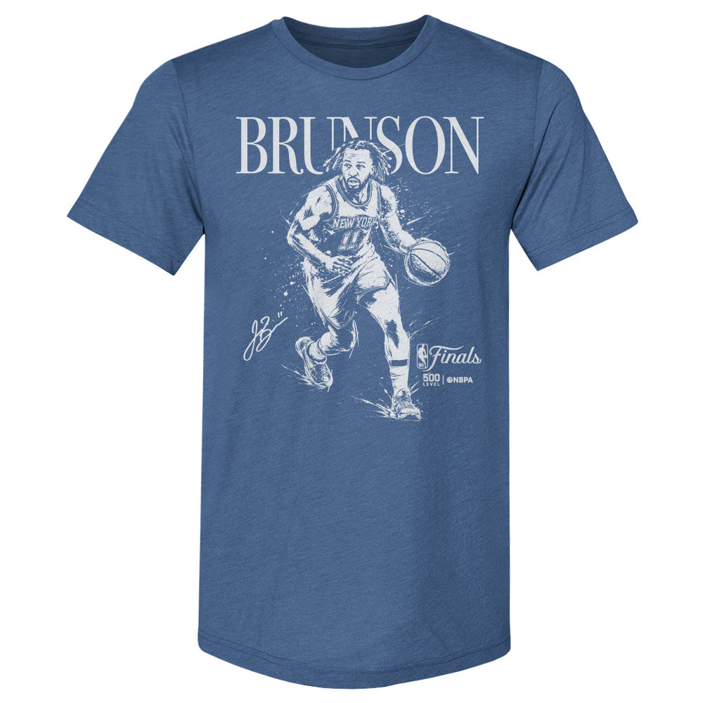 Jalen Brunson New York Knicks NBA Finals 2026 Mono WHT