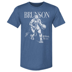 Jalen Brunson New York Knicks NBA Finals 2026 Mono WHT