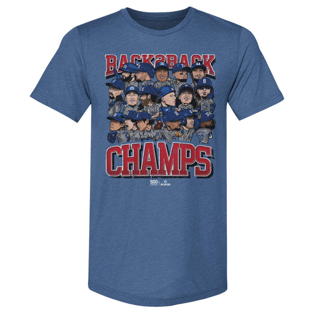 Los Angeles D Baseball Back 2 Back Champs 2025 WHT (ONLINE ORDER ONLY)