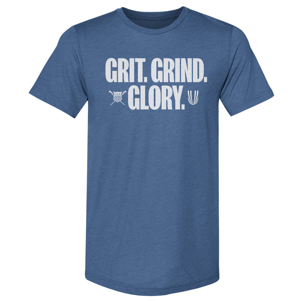 USRowing Grit Grind Glory WHT (ONLINE ORDER ONLY)