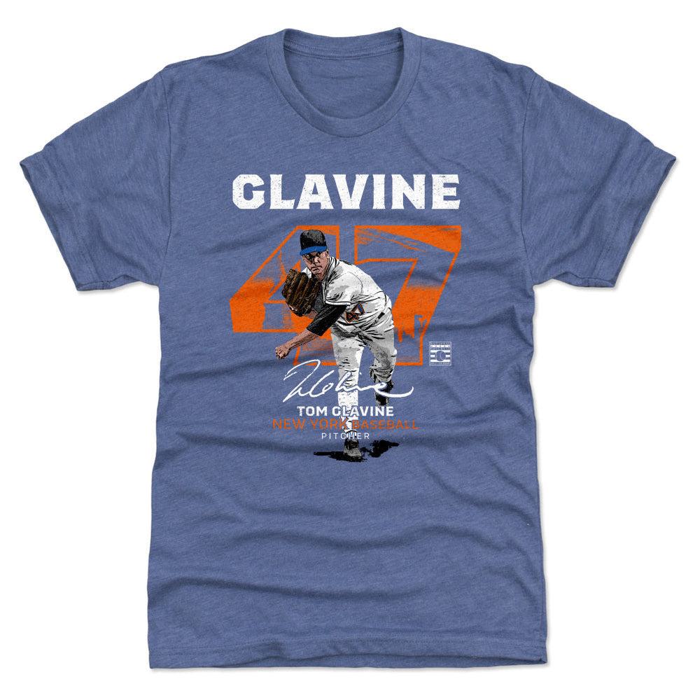 Tom Glavine Throwback Number WHT (ONLINE ORDER ONLY)