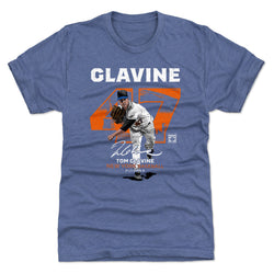 Tom Glavine Throwback Number WHT (ONLINE ORDER ONLY)