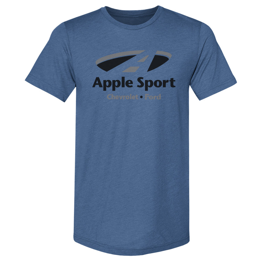 Apple Sport Crown Trio Logo 2 WHT (ONLINE ORDER ONLY)
