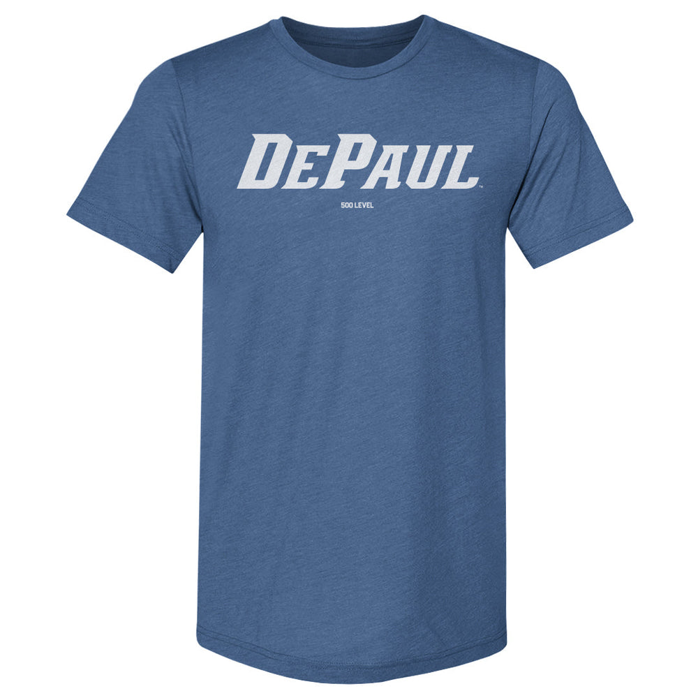 DePaul Blue Demons Wordmark White WHT (ONLINE ORDER ONLY)