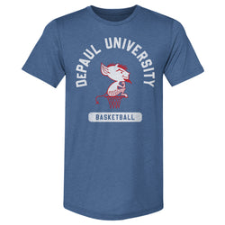 DePaul Blue Demons Mascot Basketball WHT