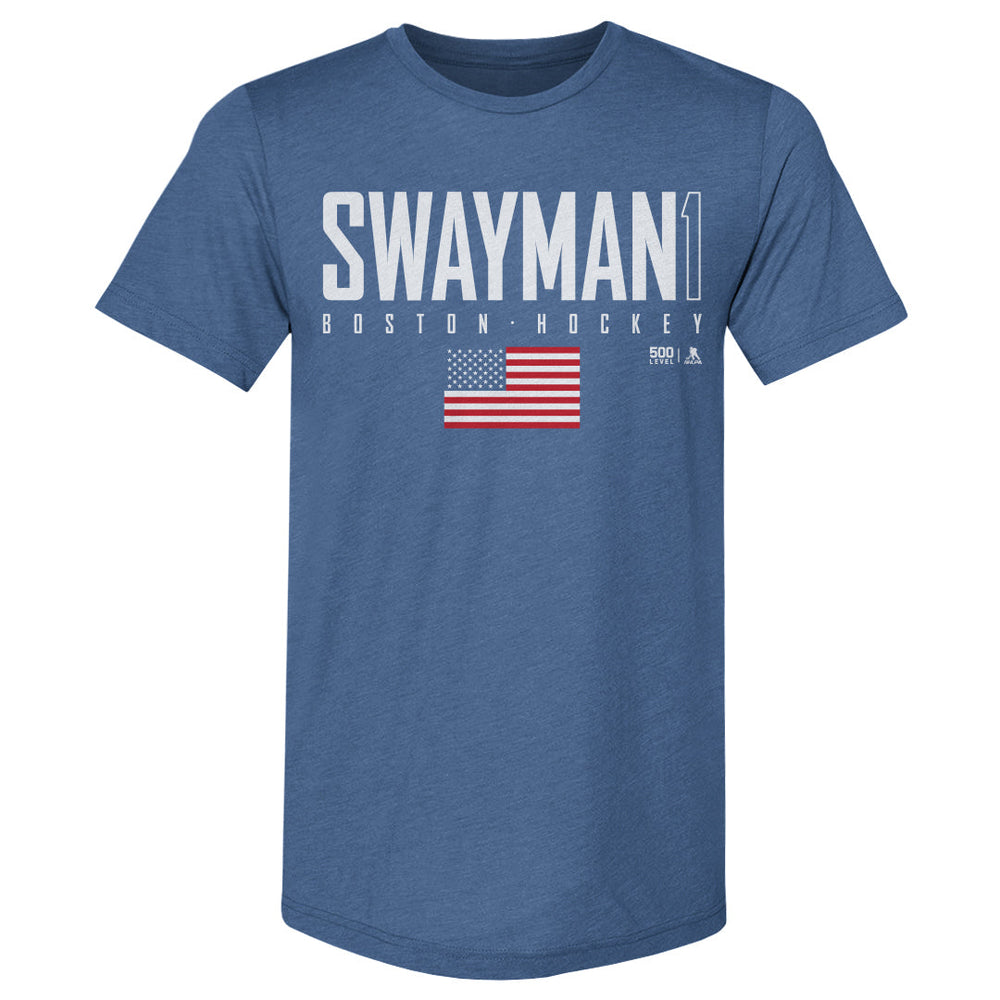 Jeremy Swayman Boston USA Elite WHT (ONLINE ORDER ONLY)
