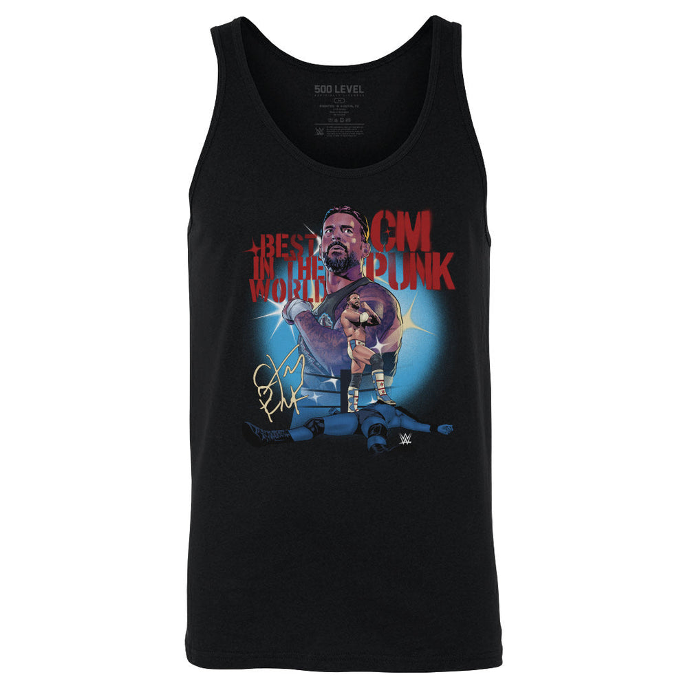 CM Punk Stencil WHT (ONLINE ORDER ONLY)