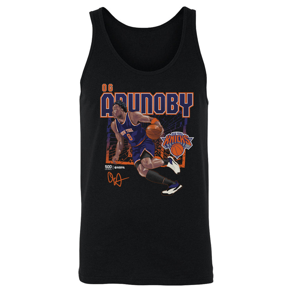 OG Anunoby New York Knicks Shattered WHT
