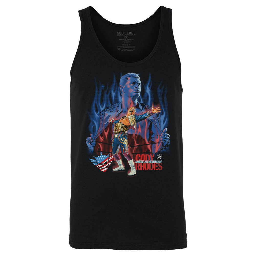 Cody Rhodes Flames WHT (ONLINE ORDER ONLY)