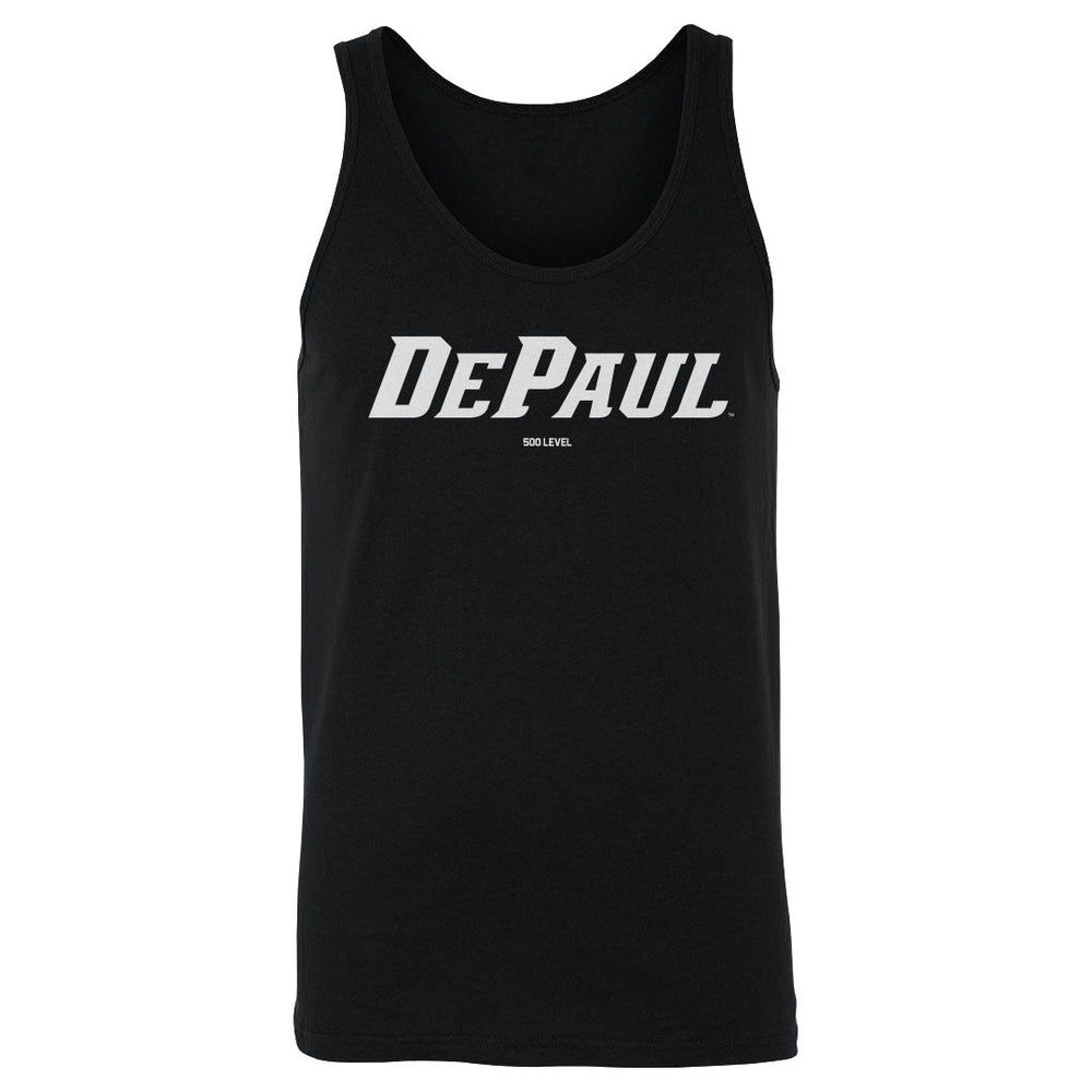 DePaul Blue Demons Wordmark White WHT (ONLINE ORDER ONLY)