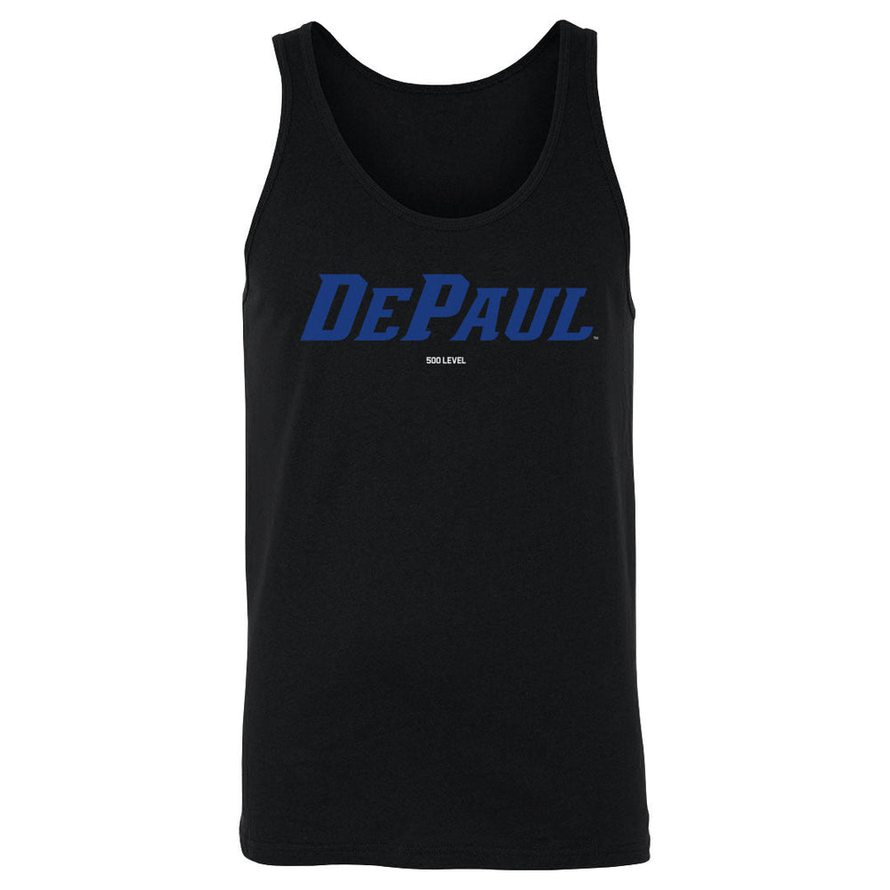 DePaul Blue Demons Wordmark Royal WHT (ONLINE ORDER ONLY)