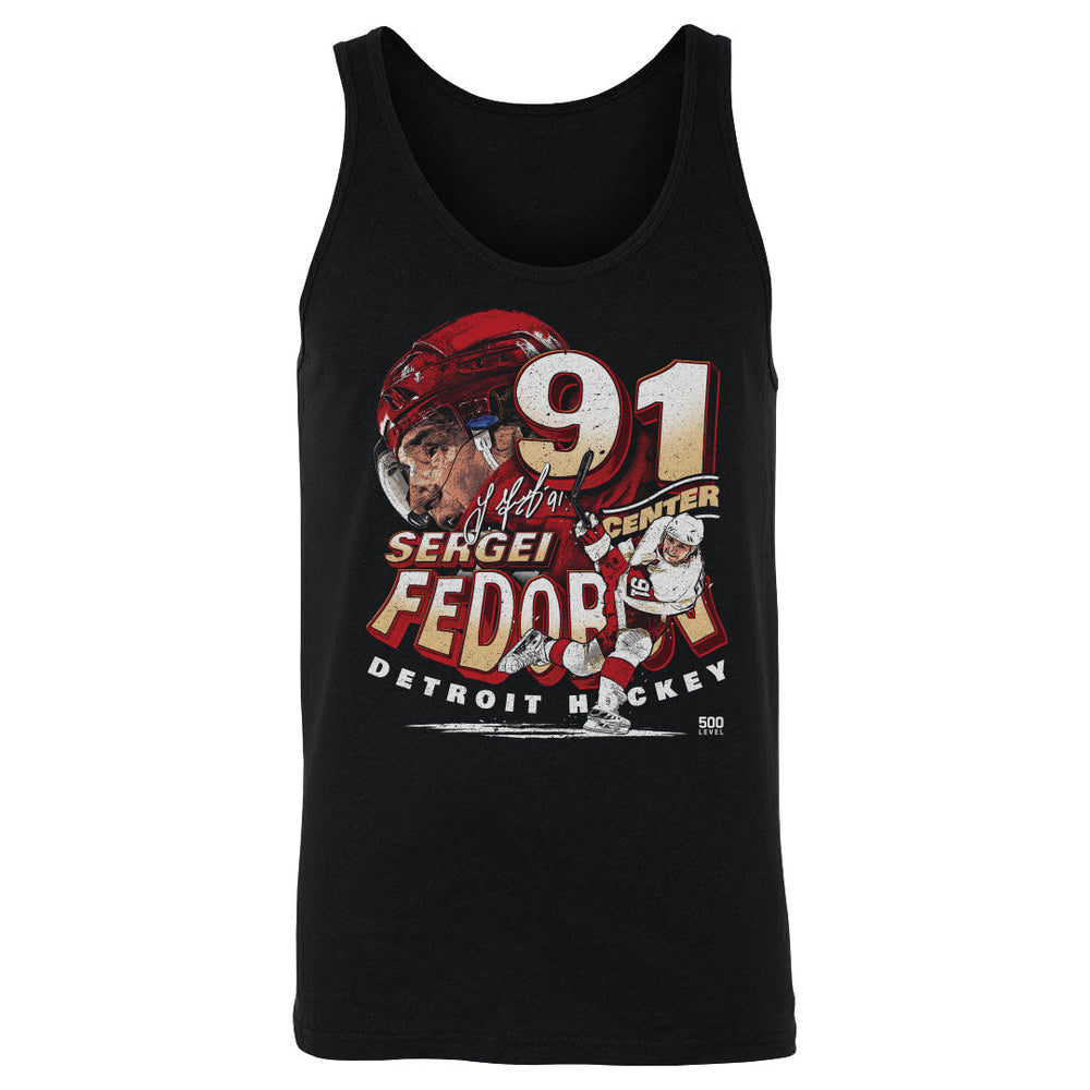 Sergei Fedorov Detroit Player Name WHT (ONLINE ORDER ONLY)