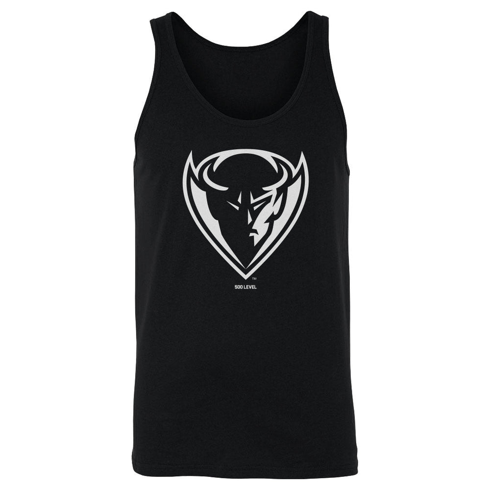 DePaul Blue Demons Primary Logo White WHT (ONLINE ORDER ONLY)