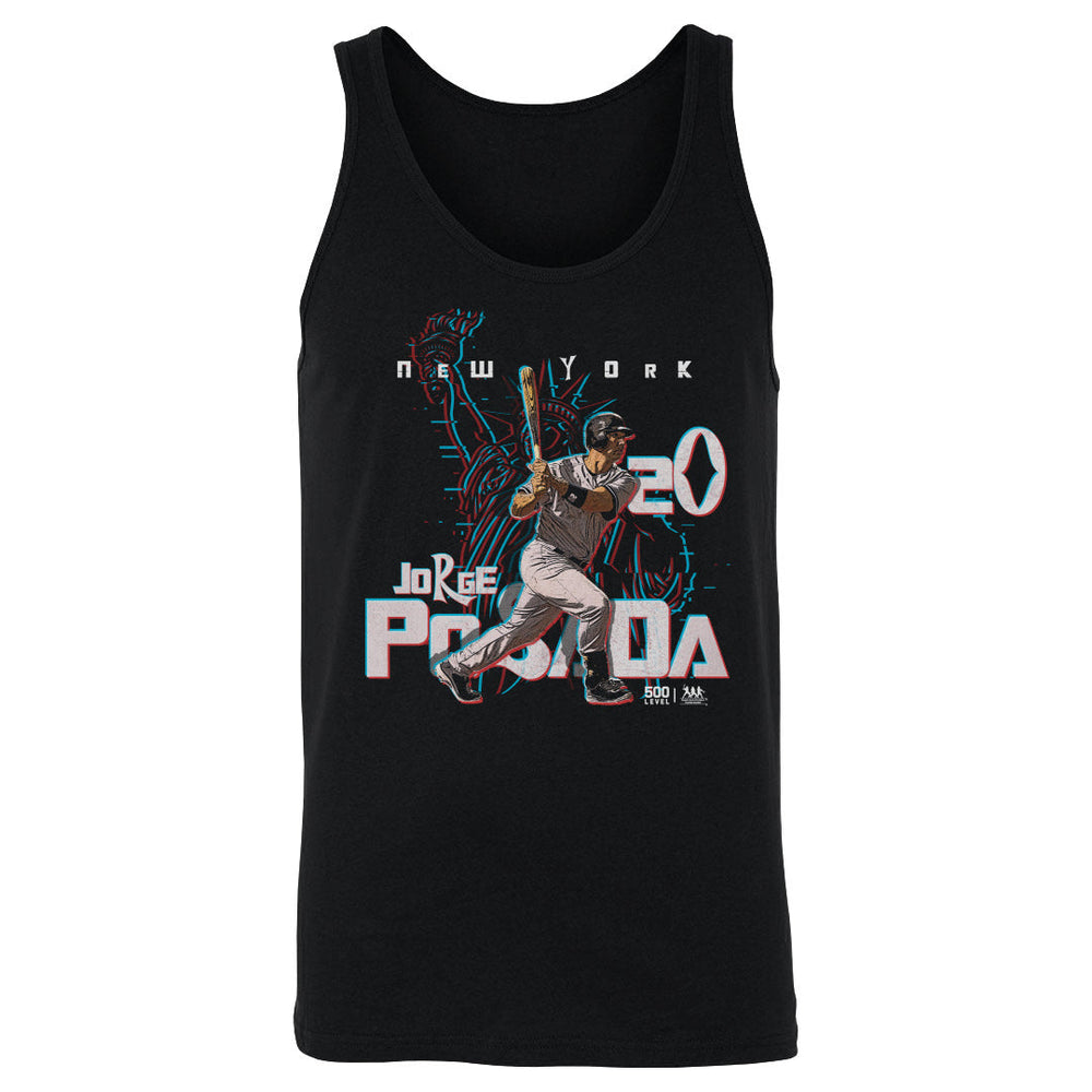 Jorge Posada New York Y 3D Graphic WHT (ONLINE ORDER ONLY)