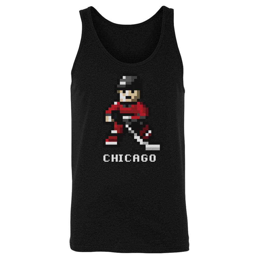 Chicago Hockey 8-bit WHT (ONLINE ORDER ONLY)