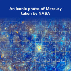 Mercury 100 Piece Round Jigsaw Puzzle Chronicle (ONLINE ORDER ONLY)