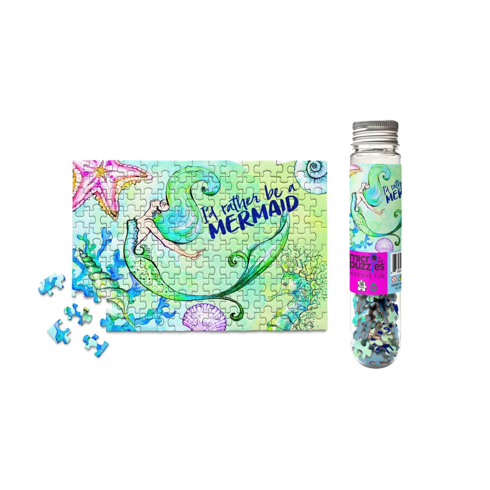 Mermaid Life 150 Piece Mini Jigsaw Puzzle Micro Puzzles (ONLINE ORDER ONLY)
