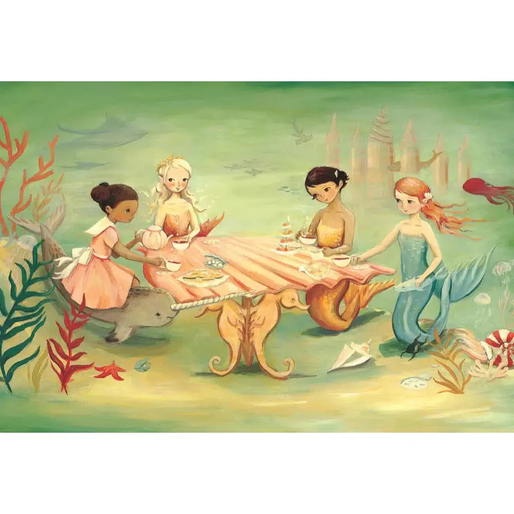 Mermaid Tea Party 60 Piece Jigsaw Puzzle NYPC (ONLINE ORDER ONLY)