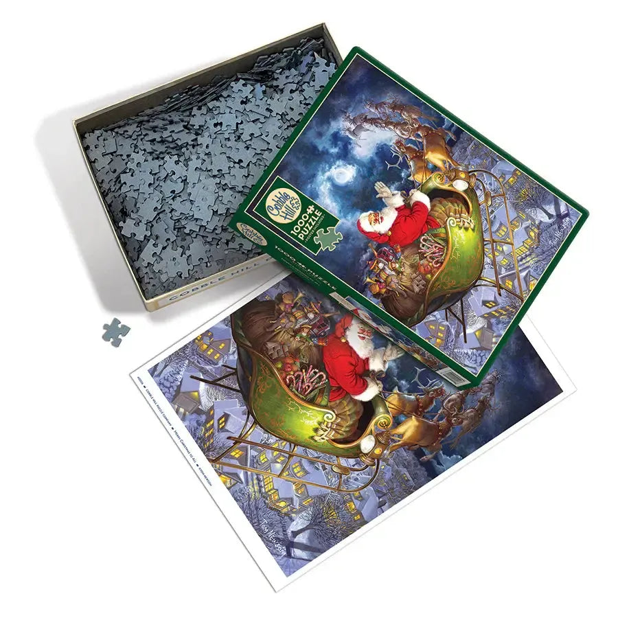 Merry Christmas to All 1000 Piece Jigsaw Puzzle Cobble Hill