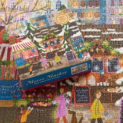 Merry Market 1000 Piece Jigsaw Puzzle Galison (ONLINE ORDER ONLY)