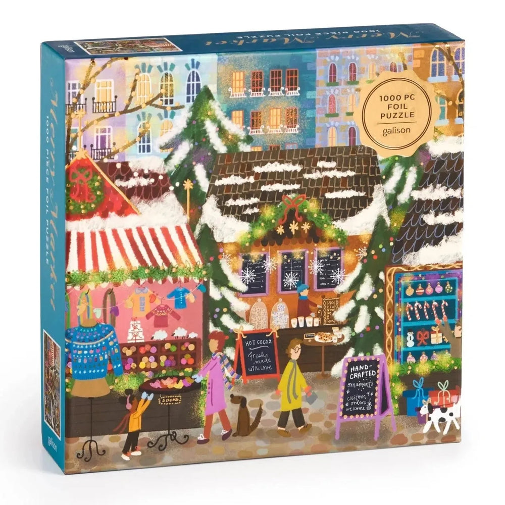 Merry Market 1000 Piece Jigsaw Puzzle Galison (ONLINE ORDER ONLY)
