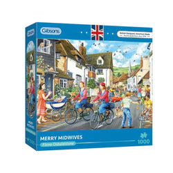 Merry Midwives 1000 Piece Jigsaw Puzzle Gibsons (ONLINE ORDER ONLY)