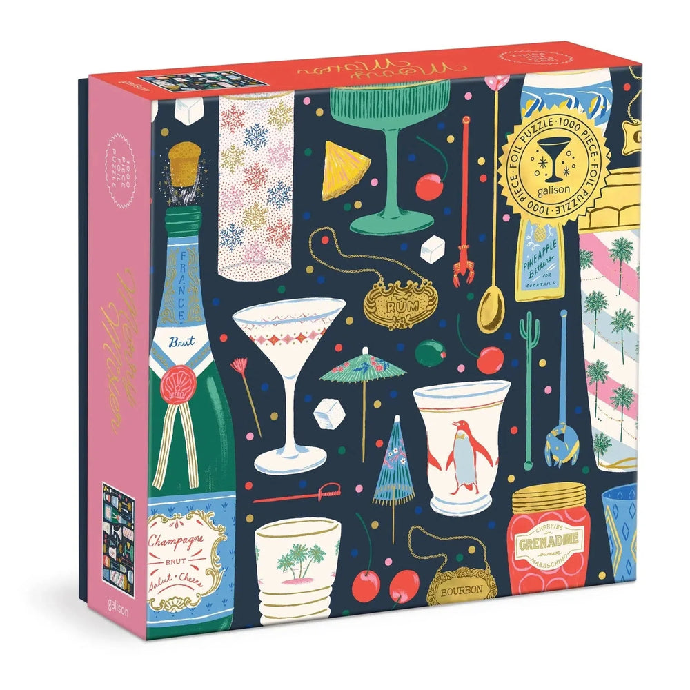 Merry Mixer 1000 Piece Jigsaw Puzzle Galison (ONLINE ORDER ONLY)