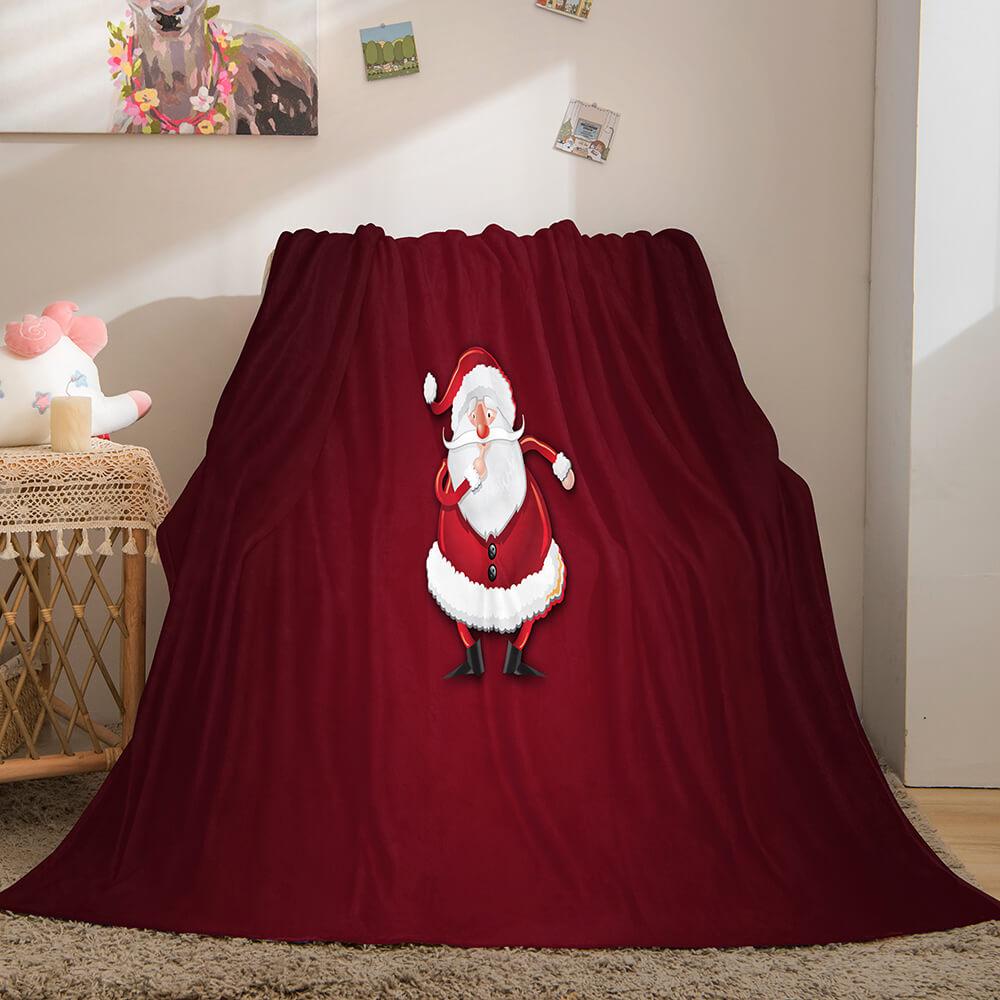 Merry Christmas Flannel Fleece Blanket (Online Order Only)