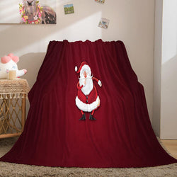 Merry Christmas Flannel Fleece Blanket (Online Order Only)